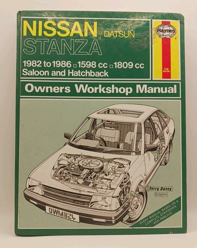 Nissan datsun stanza - stanza, 1982-86