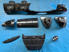 1999 - 2007 Rover 75 & MG ZT Black Oak Dashboard Trim Set (Right Hand Drive)