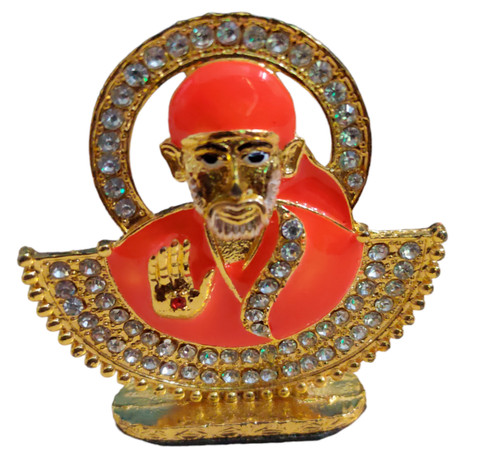 Sai baba metal - sai, orange