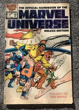Official Handbook Of The Marvel Universe Deluxe Edition Vol 2 No 10 09/1986