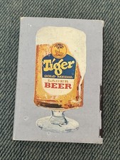 Vintage Tiger Beer Matchbox 