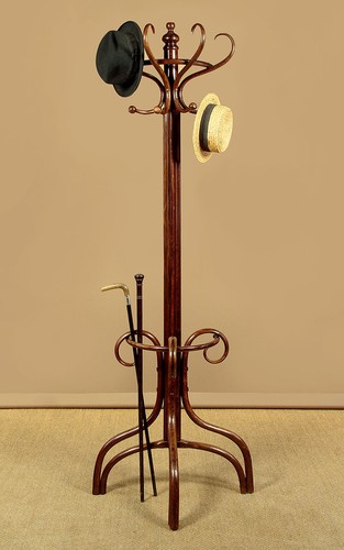 Antique half depth bentwood - half,