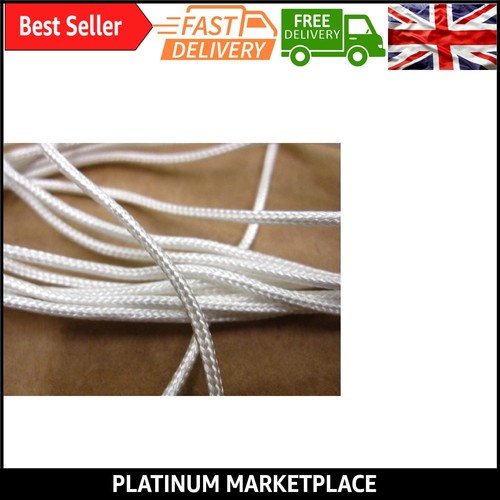 20m white nylon curtain track - curtain,