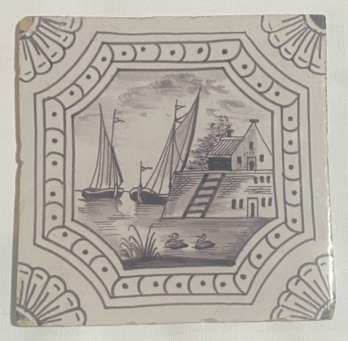 Dutch delft tile - delft, in
