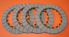 SET OF 4 04-3192 NORTON AJS MATCHLESS AMC CLUTCH FRICTION PLATE 1959-
