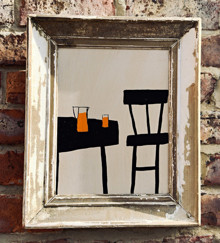Terence wood original oil - wood,