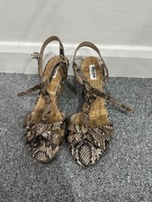 Wide Fit Leather Koala Wedge