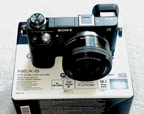 Sony alpha nex 1mp - sony, nex-6