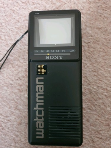 Sony watchman handheld - sony, fd-9b