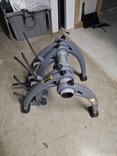 Saris Bones 3 Bike Rack Gray Trunk Mount Bicycle Carrier Holds 3 Bikes Nice