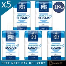 5 x TATE AND LYLE GRANULATED