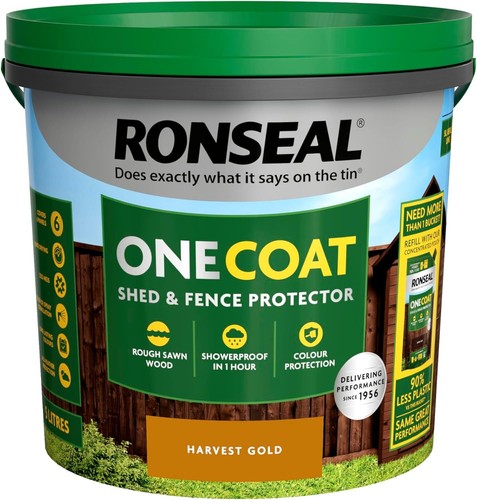Ronseal one coat shed - one,