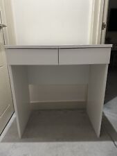 IKEA Brimnes White Dressing Table 70*42cm, Red Inside. 