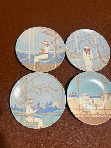 Poole pottery set 4 - pottery,