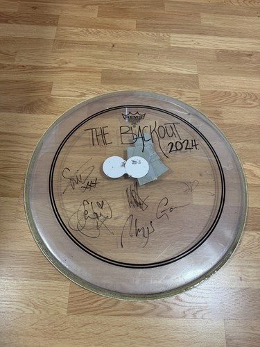 The blackout signed - the, drum
