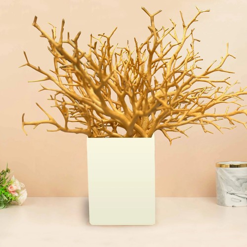 Gold plastic artificial - plastic,