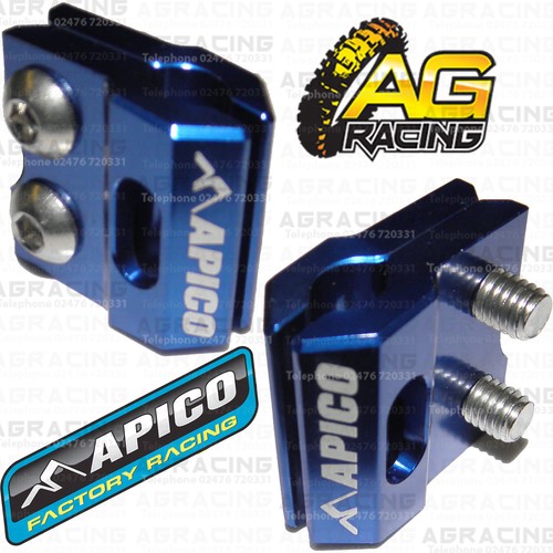 Apico blue brake hose - apico,
