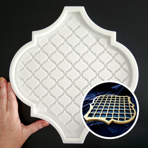 Moroccan tray silicone - moroccan,
