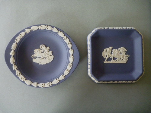 Wedgwood jasper ware blue - jasper,