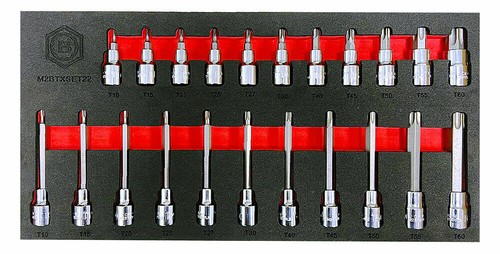 Britool hallmark m2btxset22 - hallmark, 22