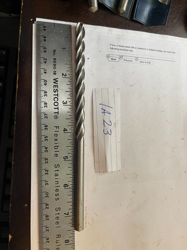 Core drill - core,
