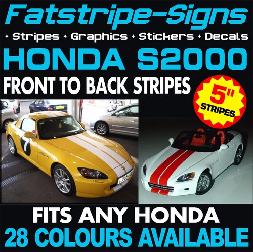 Fits honda s2000 stripes - fits,