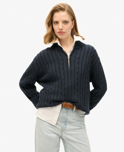 Superdry womens knitted rugby - superdry,