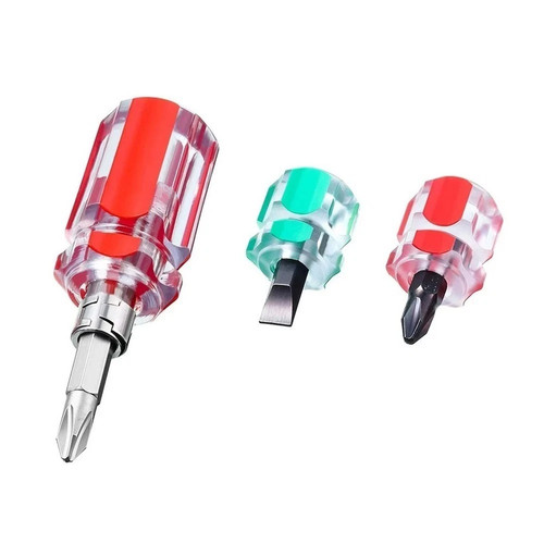 3pcs mini stubby screwdriver - 3pcs,