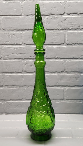 Vintage emerald green genie - green, "genie"