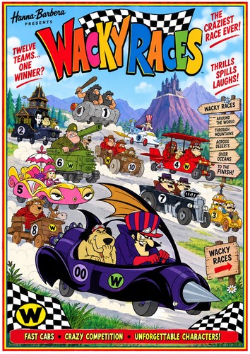 Wacky races children - wacky,