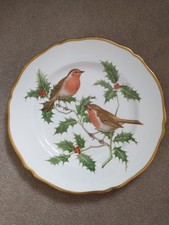 Spode Fine Bone China Decorative Plate No 6 Robin Redbreast British Bird Series