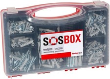 fischer SOS-Box Wall Plug S + FU + Screws