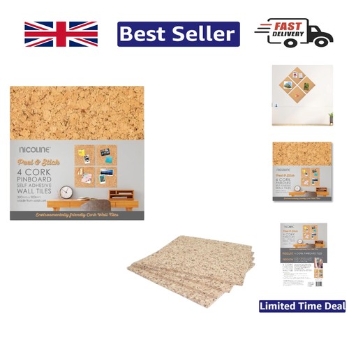 Cork pin board tiles - board,