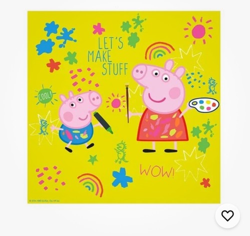 Peppa pig messy mat approx - peppa,