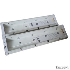 (2) IKEA Mosslanda 21 3/4” White Floating Shelf Picture Ledge 22509 (402.917.66)