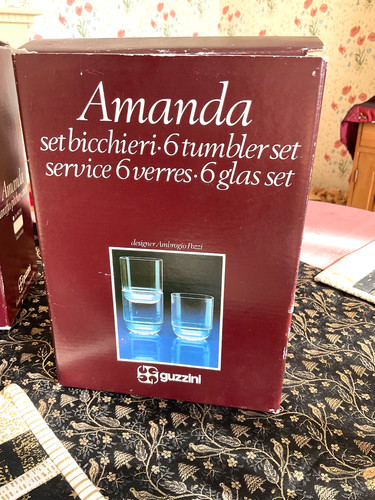 Six guzzini amanda clear - six,