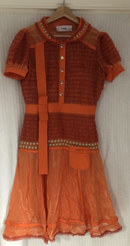 Orange luella bartley silk - luella,