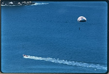 1974 Parasailing Over Blue