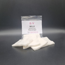 MUJI COTTON UNBLEACH (60X50mm) PADS, RDA, RBA WICKING