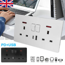 5x Double Wall Plug Socket 2