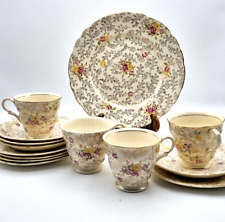 Vintage Tea Set James Kent Pearl Delight Tea Set 13 piece set