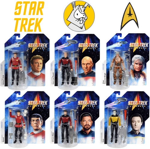 Star trek universe figures - trek,