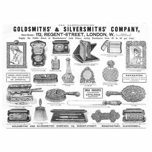 Goldsmiths silversmiths - &,