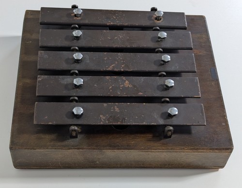Antique deagan five plate - jc,