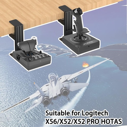 Twin pack hotas desk - desk, mount