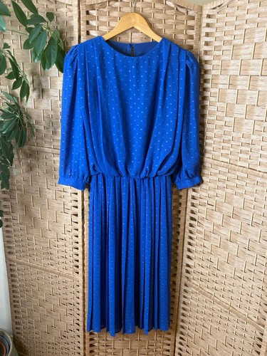 Berkertex vintage blue spot - blue,