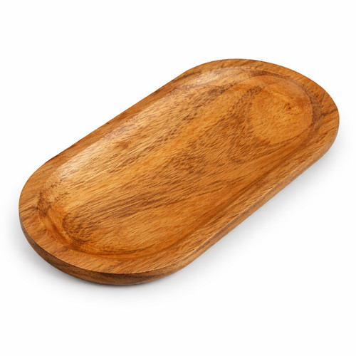 Wooden serving platter - wooden, trays