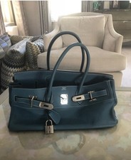 Hermes JPG Shoulder Birkin 42cm - Blue Jean