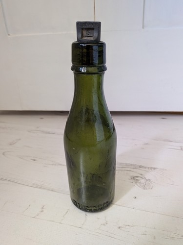 Old vintage glass bottle - vintage,