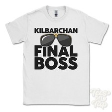 KILBARCHAN FINAL BOSS T-SHIRT funny xmas gift renfrewshire millikenpark